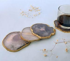 Agate Coasters