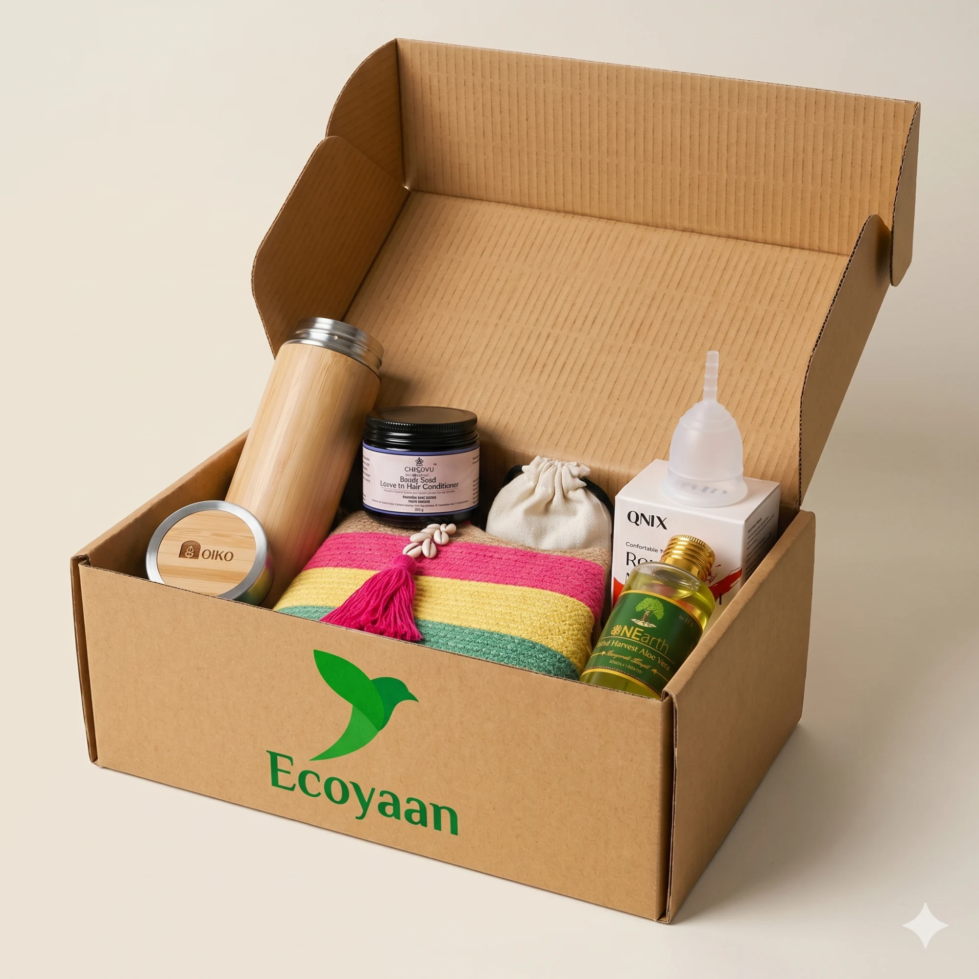 Eco-friendly travel kit box